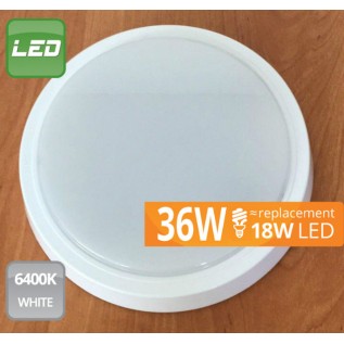 Светильник  накладной LED 18W  Кругл. 6400K